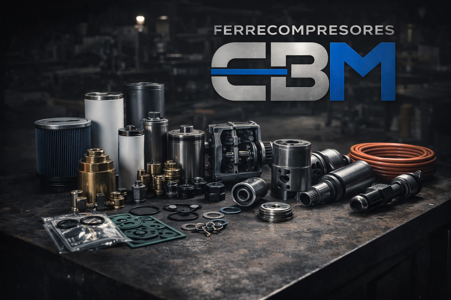 accesorios para compresores de aire cbm