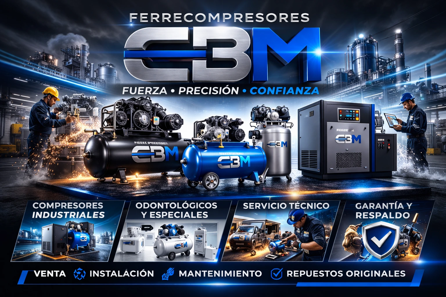 compresores industriales Bogotá