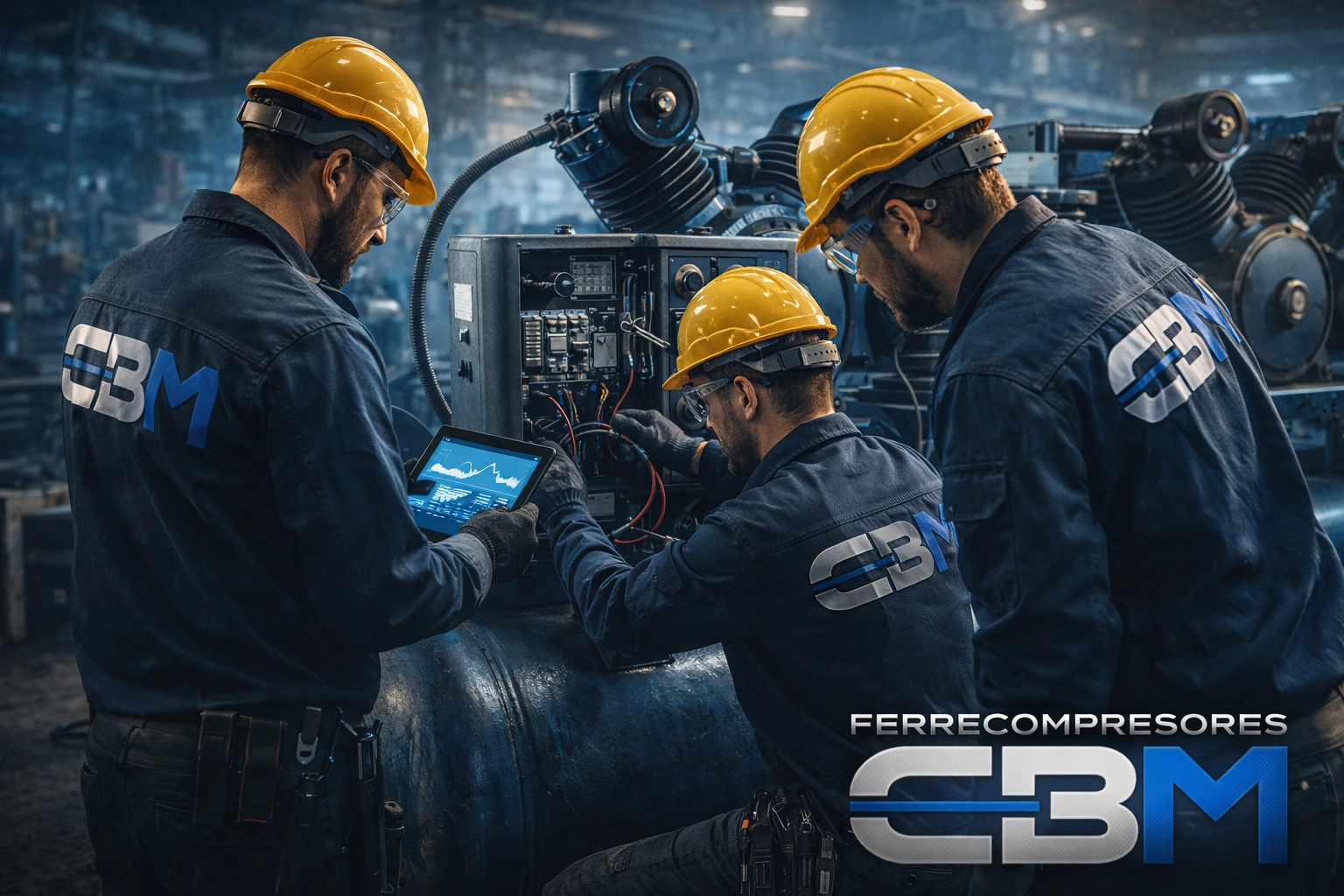 mantenimiento de compresores industriales en Bogotá